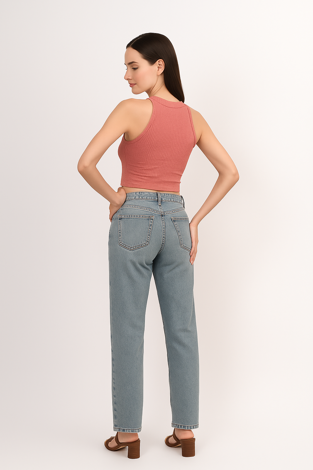 Halter Neck Sleeveless Top