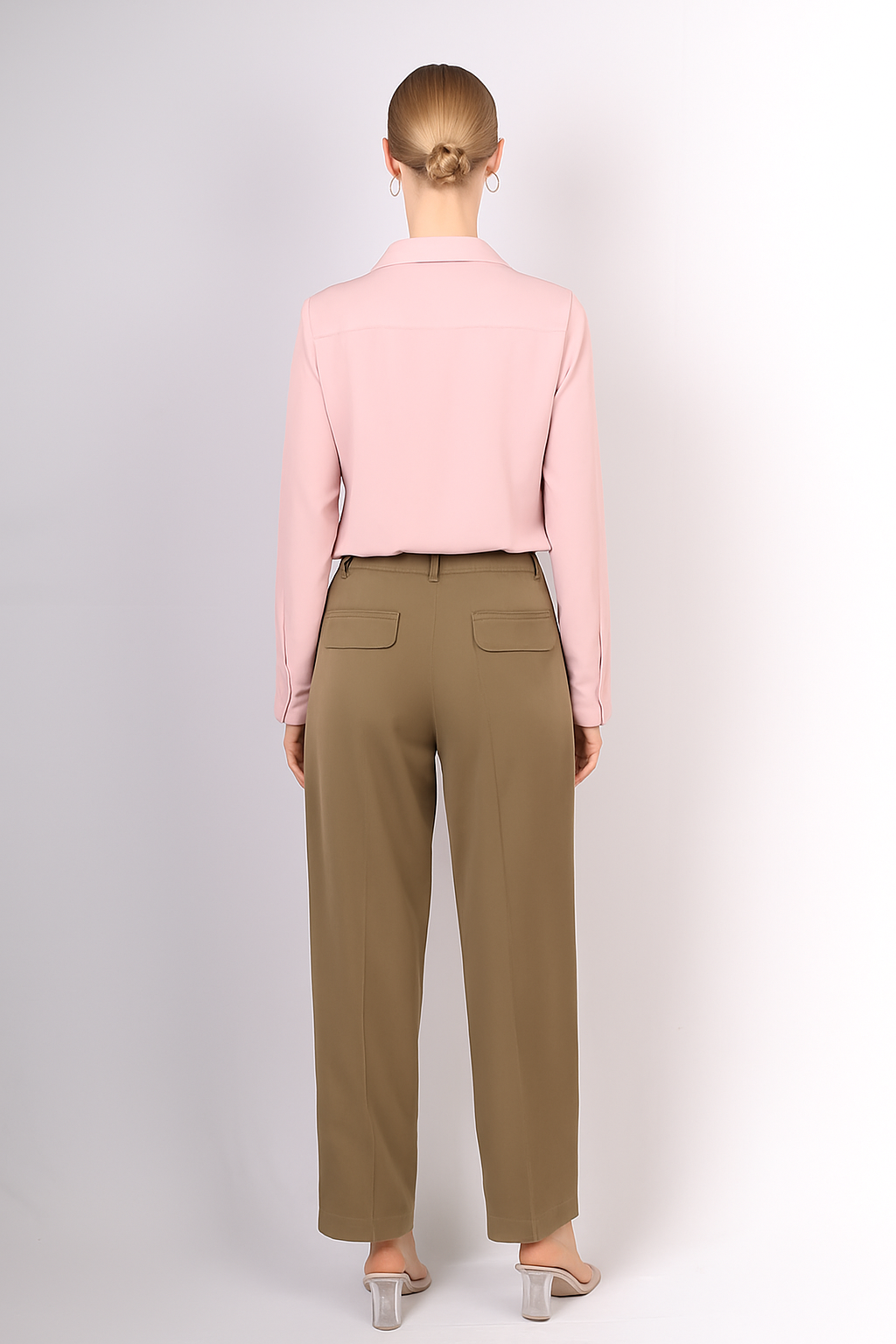 Soft Blue Formal Shirt for Women