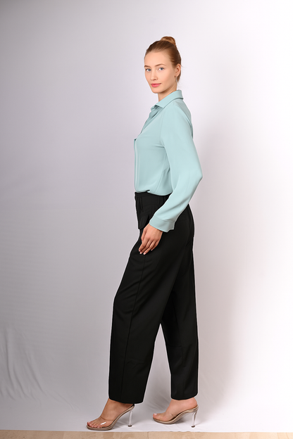 Soft Blue Formal Shirt for Women