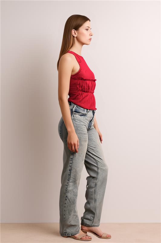 Halter Neck Sleeveless Top