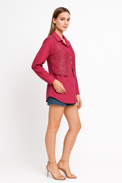 Embellished Shirt